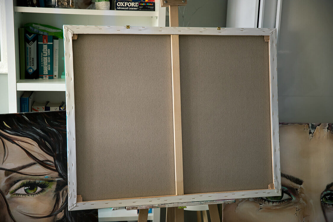 Freedom Revealed-original painting back