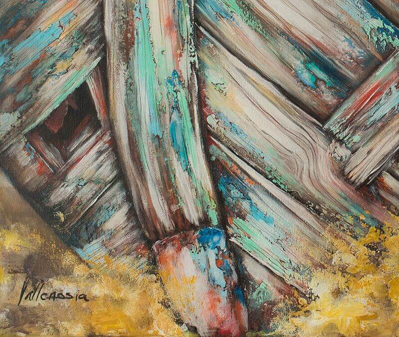 Freedom Revealed-original painting detail01