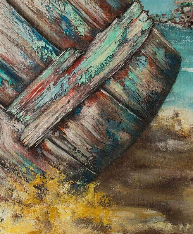 Freedom Revealed-original painting detail02