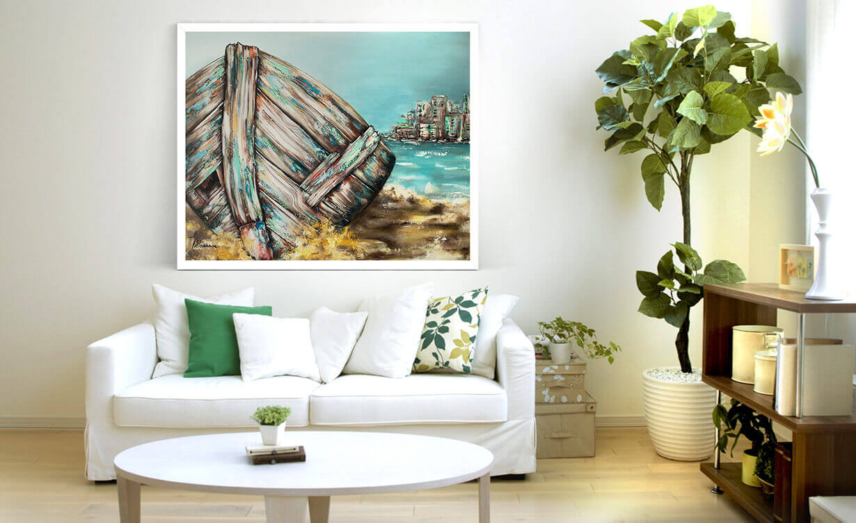 Freedom Revealed-original painting room view01