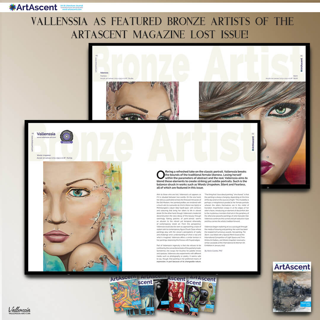Featured Artist in Art Magazine ArtAscent