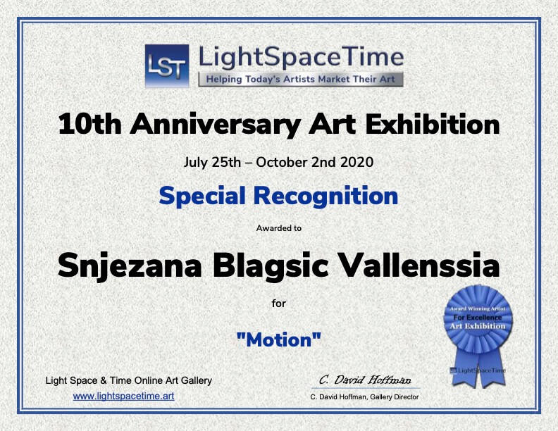 Vallenssia - Special Recognition Award - 10th Anniversary
