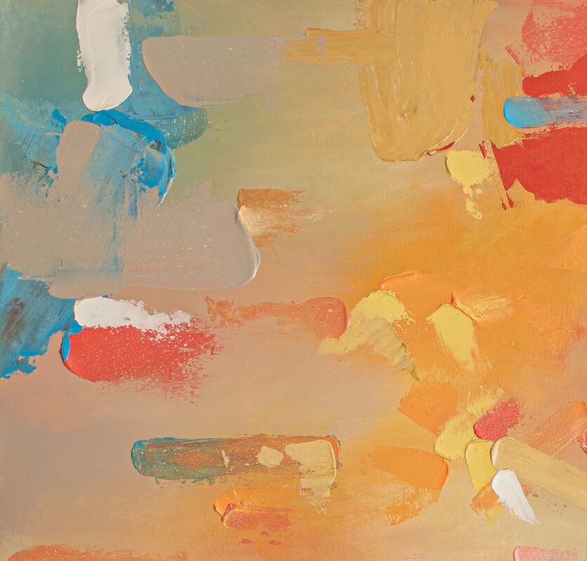 Distance-original painting details01