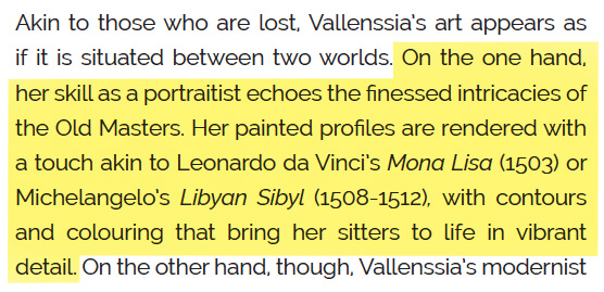 magazine art review extract